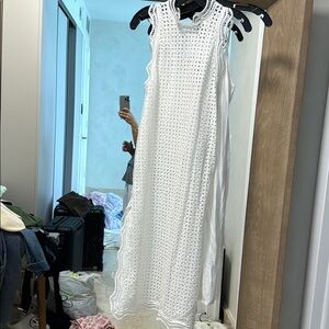 Brand new with tags iro midi eyelet dress